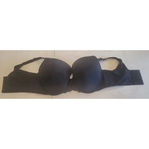 Torrid Lightly Lined 360 Back Smoothing Full Coverage Bra Black 38F 38 F